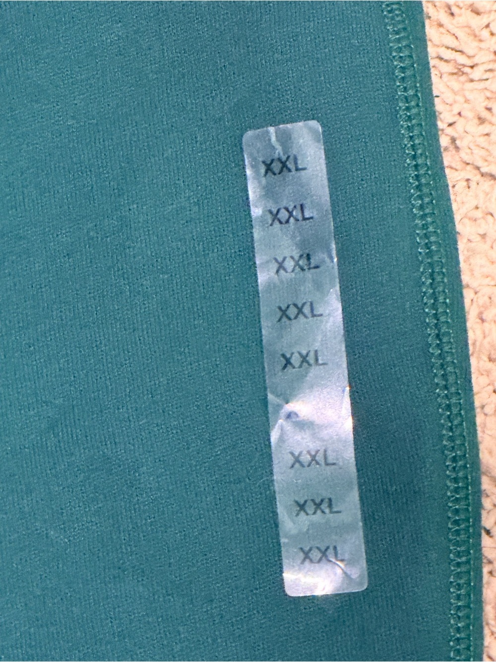 Polo Ralph Lauren Pants Womens XXL Green Joggers Sweatpants Drawstring Pony NWOT - Picture 4 of 6